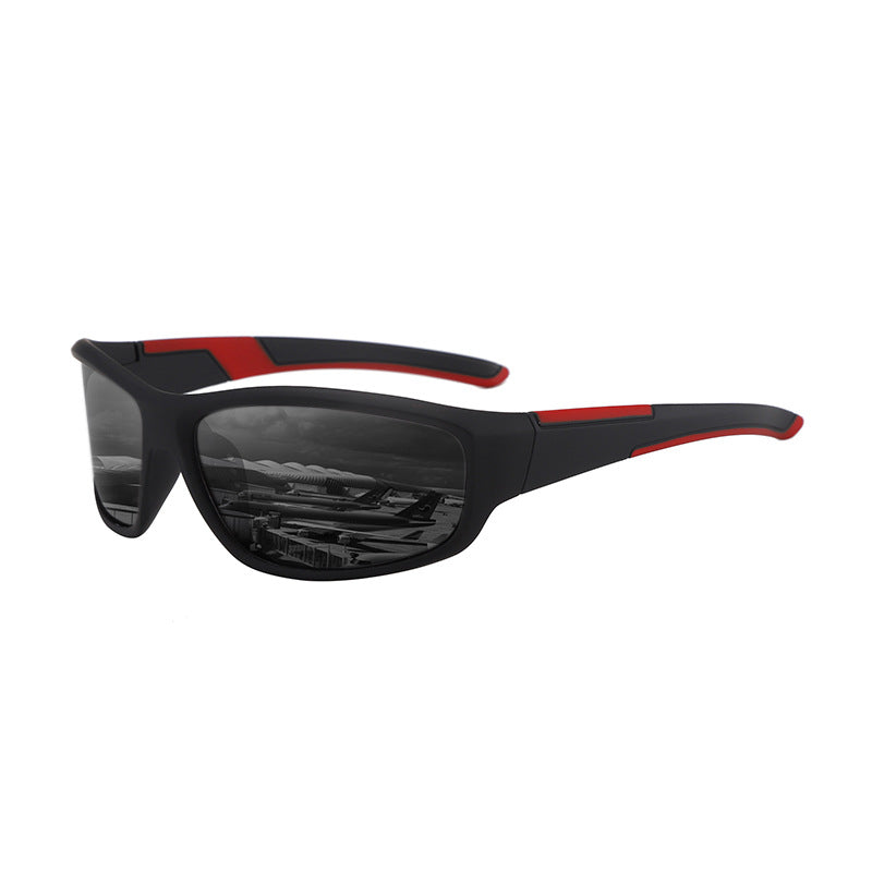 Wholesale New men's sports glasses riding polarized sunglasses driving sunglasses European and American driving glasses